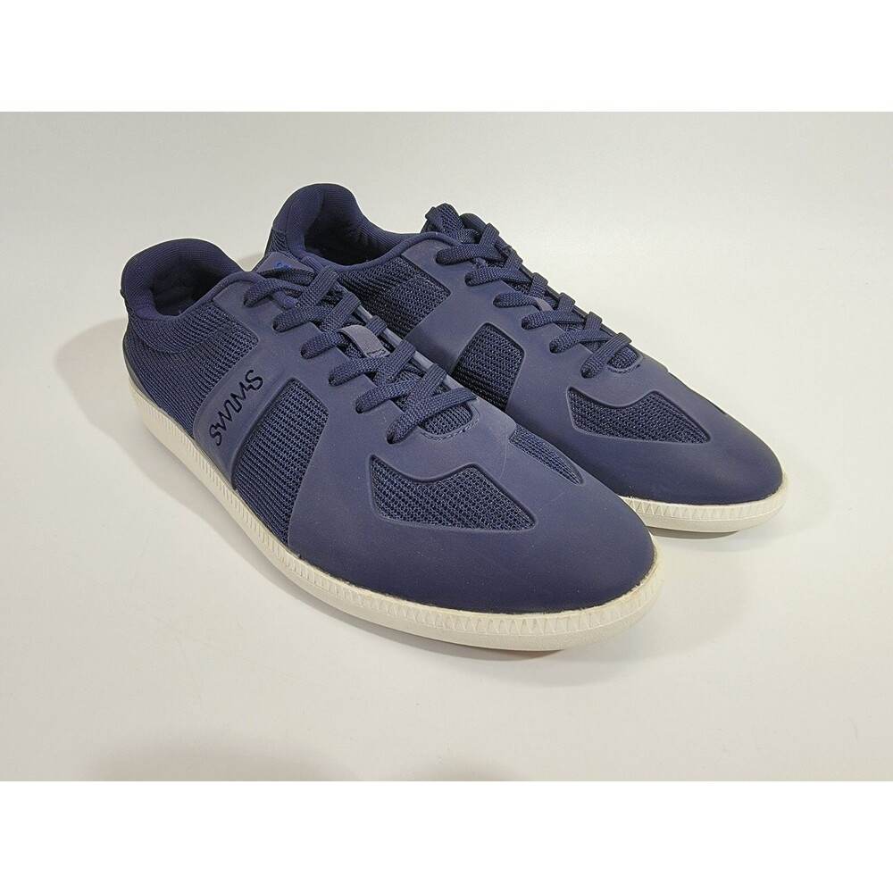 Men's Size 8 Swims Sneaker Swimming Machine Washable Water Tennis Shoes Blue EUC
